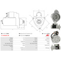 Anlasser Komatsu WA50-6_2