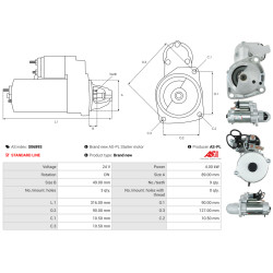 Anlasser MERCEDES-BENZ CONECTO (O 345)_1