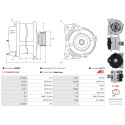 Lichtmaschine Audi A5 Convertible (8F7)_1