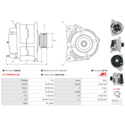 Lichtmaschine Audi A4 B5 Avant (8D5)_1
