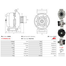 Lichtmaschine Audi A3 (8V1, 8VK)_1