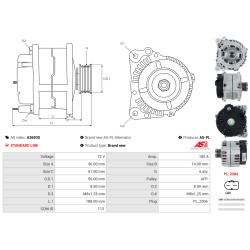 Lichtmaschine Audi A7 Sportback (4GA, 4GF)_1