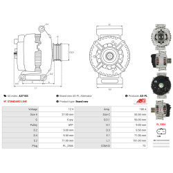 Lichtmaschine Audi A3 Convertible (8V7, 8VE)_1