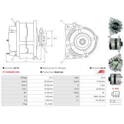 Lichtmaschine Audi 100 C1 Saloon (801, 803, 805, 807, 811, 813, F104)_1